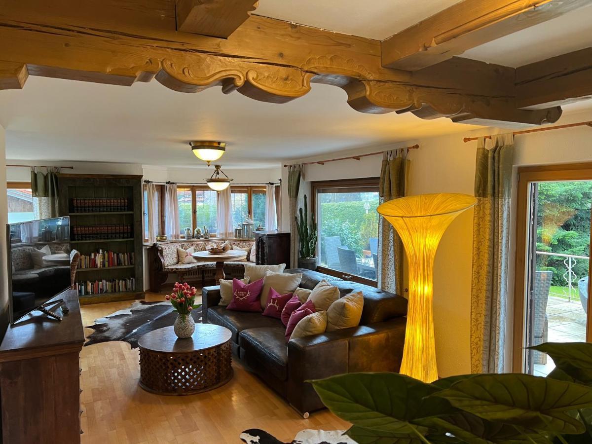 Alpen Suite Tegernsee - Grosse Sonnenterasse Und Idyllischer Garten Бад-Вісзе Екстер'єр фото